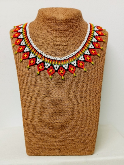 Collar Tribal Llama Sagrada collar etnico artesanal boho chic La Gata Voladora Alpujarra Almeria