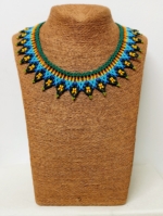 Collar Tribal Oasis collar etnico artesanal boho chic La Gata Voladora Alpujarra Almeria