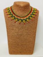 Collar Tribal Sabana etnico artesanal boho chic La Gata Voladora Laujar de Andarax