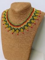 Collar Tribal Sabana collar etnico de colores La Gata Voladora Laujar de Andarax