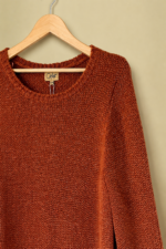 Jersey de Punto Brillo sueter boho chic punto con brillo La Gata Voladora Alpujarra Almeria