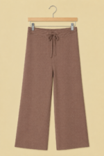 Pantalón Canalé Palazzo beige pierna recta boho La Gata Voladora Alpujarra Almeria