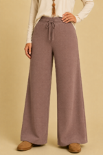 Pantalón Canalé Palazzo beige estilo bohemio La Gata Voladora Alpujarra Almeria