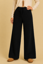 Pantalón Canalé Palazzo negro estilo bohemio La Gata Voladora Alpujarra Almeria