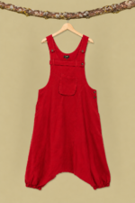 Peto de Algodon Coline rojo estilo boho La Gata Voladora Alpujarra Almeria