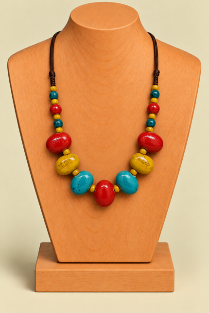 Collar de Ceramica Brasil Multicolor La Gata Voladora Laujar de Andarax Almeria