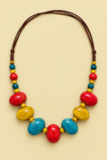 Collar Artesanal Brasil de Ceramica La Gata Voladora Laujar de Andarax Almeria