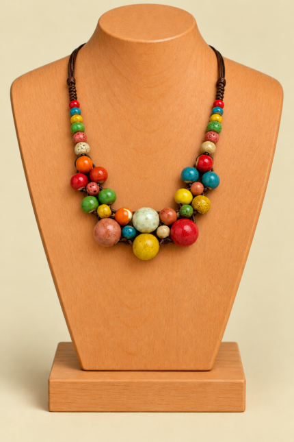 Collar de Ceramica Copacabana Multicolor La Gata Voladora Laujar de Andarax Almeria