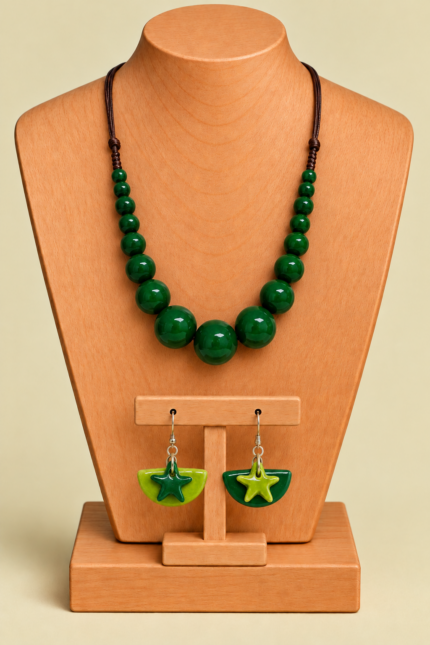 Conjunto de Ceramica Green Star Verde La Gata Voladora Laujar de Andarax Almeria