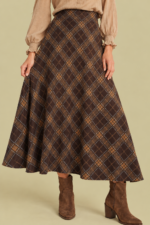 Falda Tartan Kenna estampado escoces bohemio La Gata Voladora Laujar De Andarax Almeria